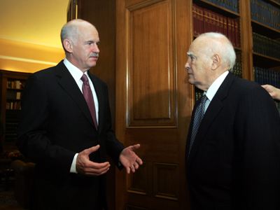 Tετ-α-τετ Παπούλια-Παπανδρέου...