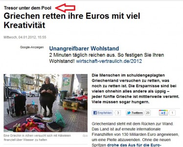 Προκαλεί και πάλι το περιοδικό «focus»!