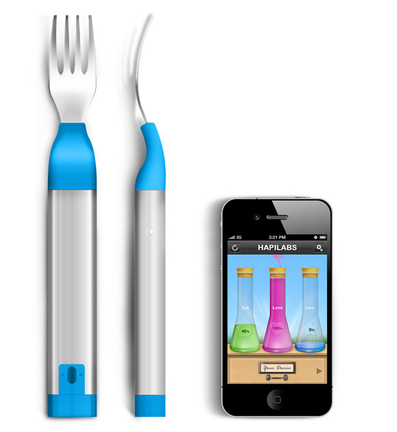 HAPIfork, το πηρούνι που μετράει τις μπουκιές σου!!!