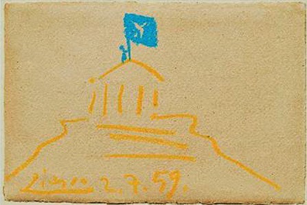 Το σκίτσο του Πικάσο για τον Γλέζο...