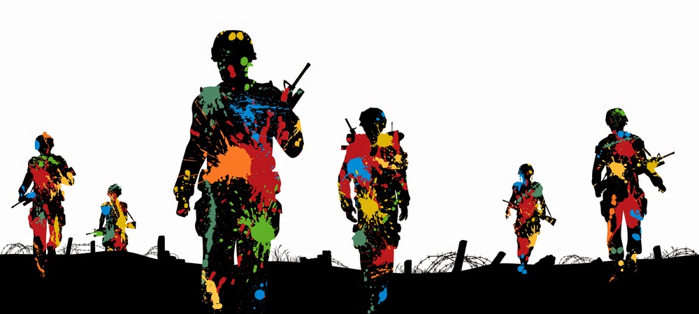 Paintball: Συνδυασμός περιπέτειας και διασκέδασης...