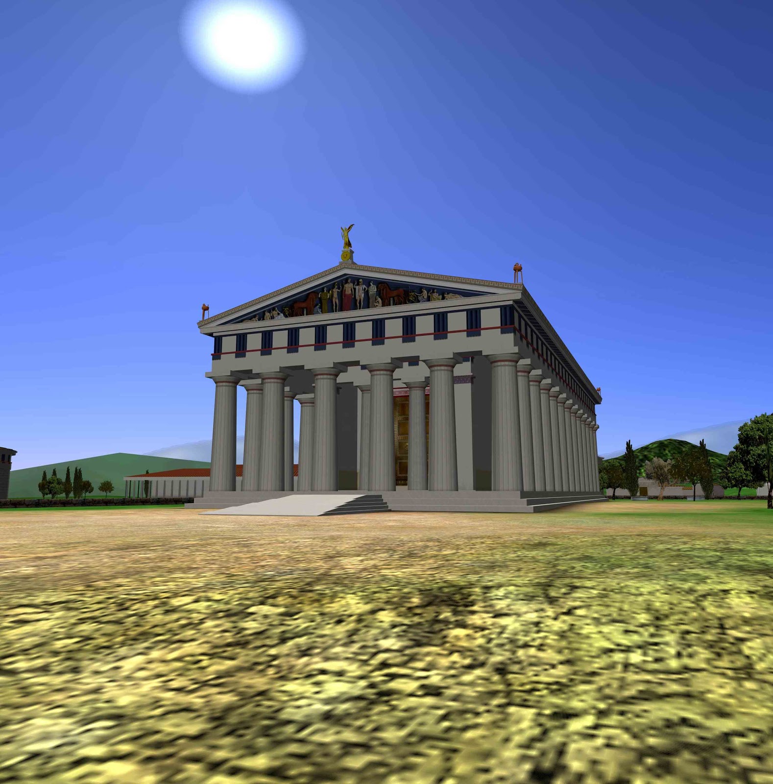 Ο Ναός του Δία στην Ολυμπία… ένας αιώνιος θησαυρός 