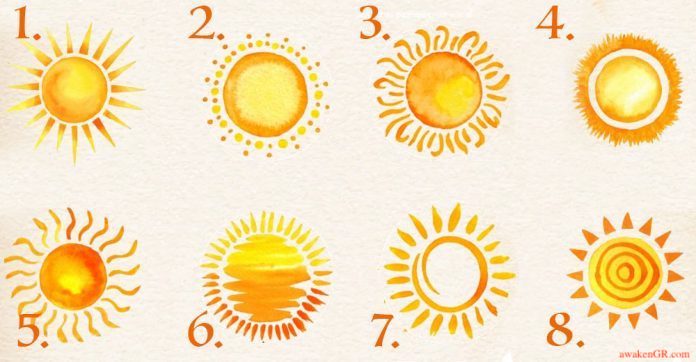 Διαλέξτε έναν ήλιο ως έμβλημα και ανακαλύψτε την αληθινή σας φύση και τις βαθύτερες φιλοδοξίες σας...