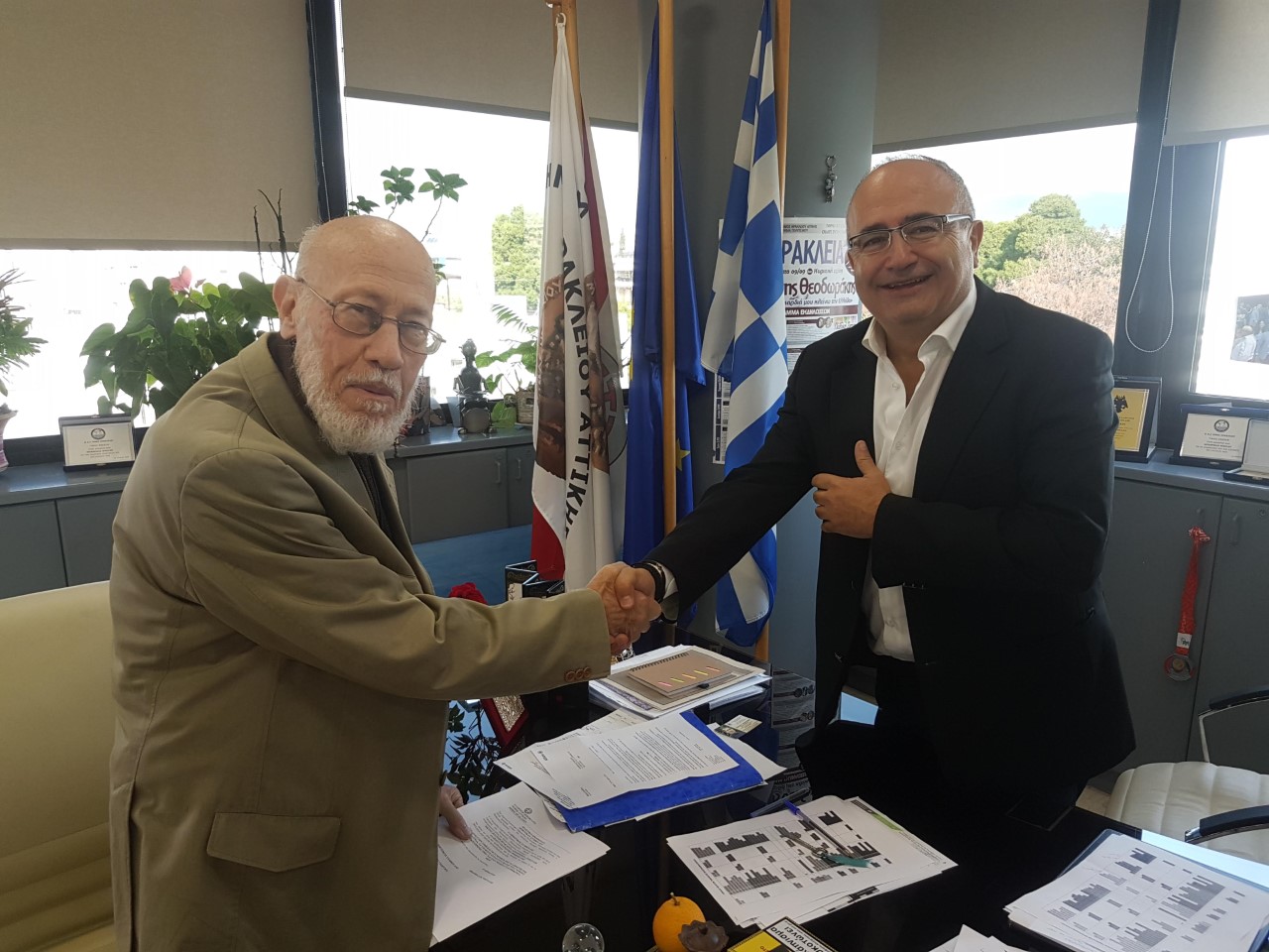 Ο Γιώργος Γρηγοριάδης ορκίστηκε δημοτικός σύμβουλος στο Ηράκλειο Αττικής.