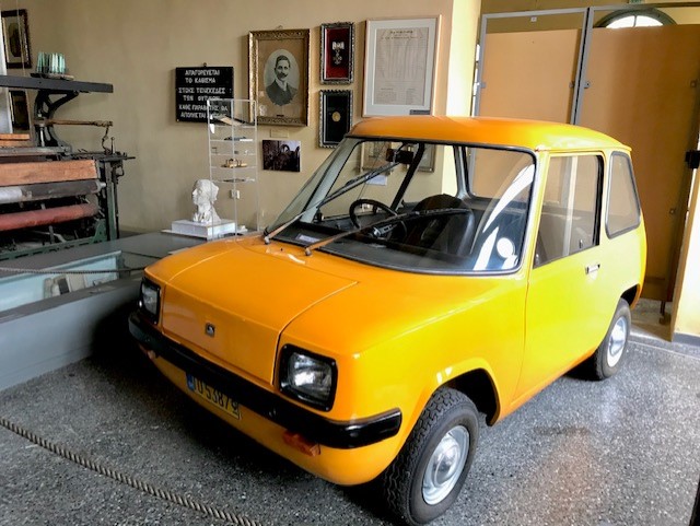 Πρόγραμμα Μετάβασης στην Ηλεκτροκίνηση μπροστά από το ιστορικό όχημα ENFIELD 8000 - Παρασκευή 5 Ιουνίου 2020