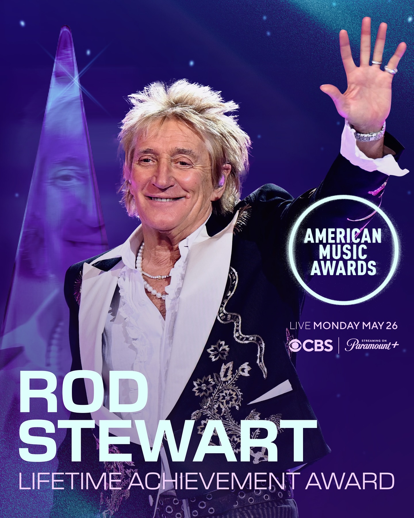 Rod Stewart: Βραβεύεται για το σύνολο της καριέρας του