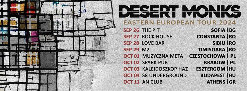 "The First Time I Died" -  Νέο εκρηκτικό single από τους Desert Monks