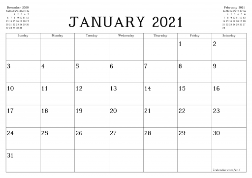 Μήνα-μήνα θα το πηγαίνουν τα ημερολόγια του 2021!!!