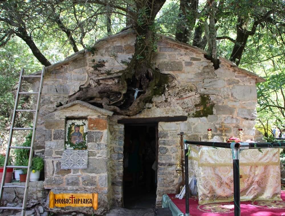 Αγία Θεοδώρα της Βάστα Πελοποννήσου &amp; το εκκλησάκι με τα 17 δέντρα 