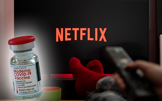 Η Moderna μαζί με το εμβόλιο, δίνει δωρεάν μια συνδρομή στο Netflix!!!