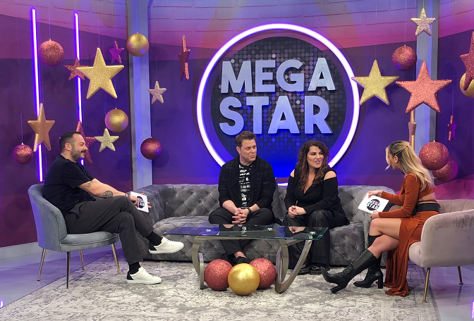 Στο «MEGA Star» ο Χρήστος Χολίδης και η Κατερίνα Ζαρίφη 